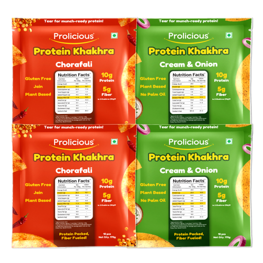Gluten Free Khakhra Combo | Pack of 4