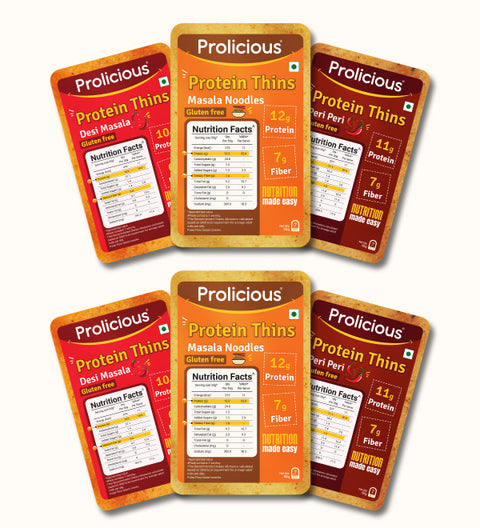 prolicious gluten free thins combo