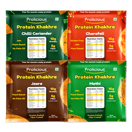 Jain Khakhra Combo | Pack of 4