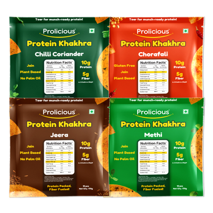 Jain Khakhra Combo | Pack of 4