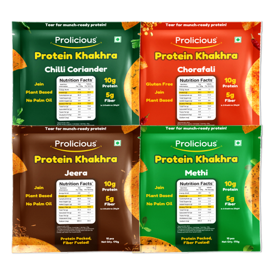 Jain Khakhra Combo | Pack of 4