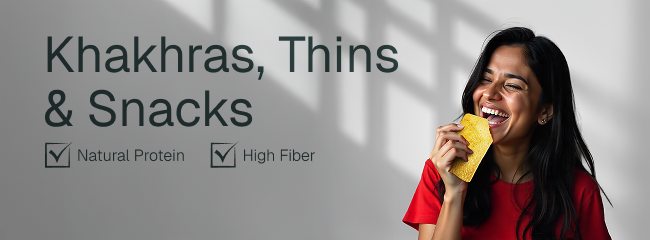Khakhra, Thins & Snacks