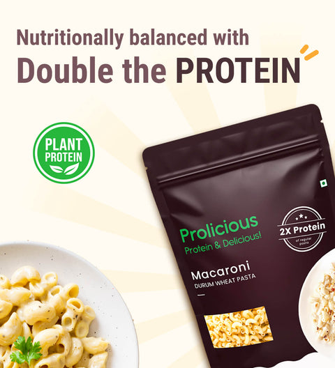 High Protein Penne & Macaroni Pasta (Pack of 2)