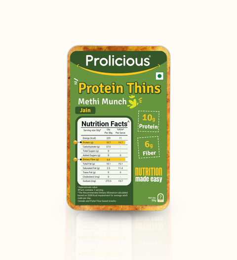 🎁Methi Munch Protein Thins | Single Pack