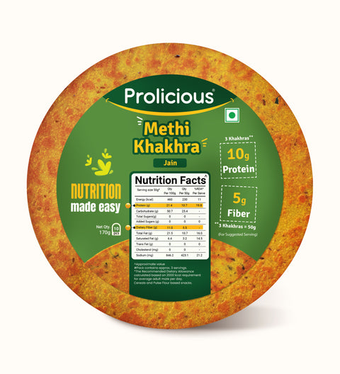 prolicious methi khakhra 