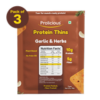 Garlic & Herbs Protein Thins
