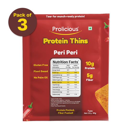 Gluten Free Peri Peri Protein Thins