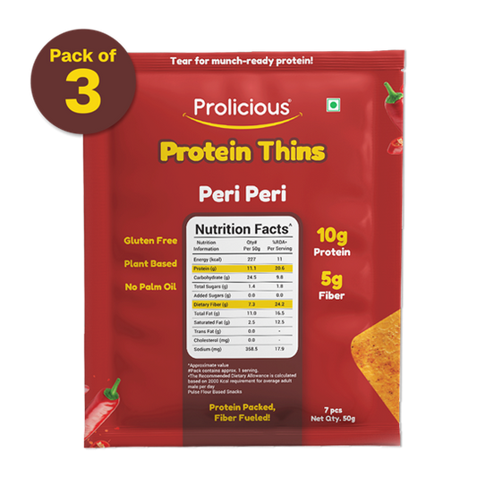 Gluten Free Peri Peri Protein Thins