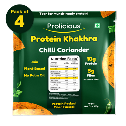 Chilli Coriander Khakhra