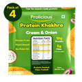 Gluten Free Cream & Onion Khakhra
