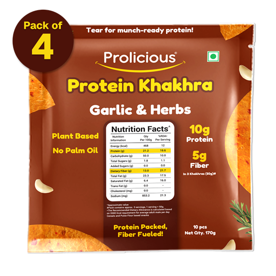Garlic & Herbs Khakhra