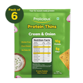 Gluten Free Cream & Onion Protein Thins