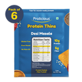 Desi Masala Protein Thins | 10g Natural Protein | Jain