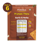 Garlic & Herbs Protein Thins