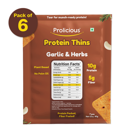 Garlic & Herbs Protein Thins