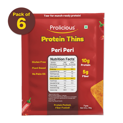 Gluten Free Peri Peri Protein Thins