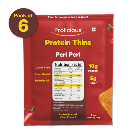 Gluten Free Peri Peri Protein Thins