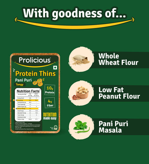 Pani Puri Protein Thins | 50g