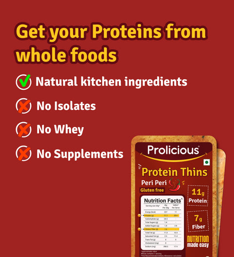 Peri Peri Protein Thins | 50g