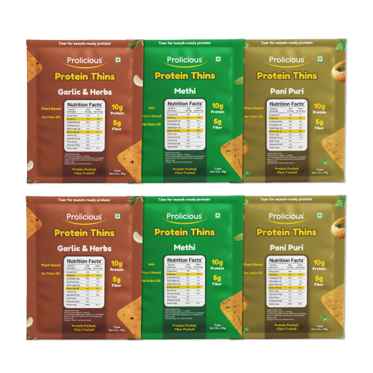 Protein Thins Combo | Pack of 6