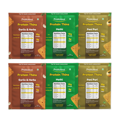 Protein Thins Combo | Pack of 6