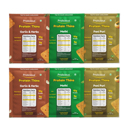 Protein Thins Combo | Pack of 6