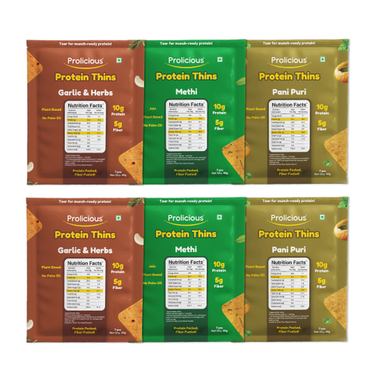 Protein Thins Combo | Pack of 6
