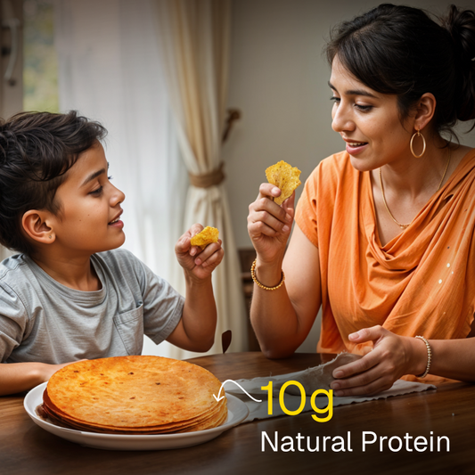 Chilli Coriander Khakhra | 10g Natural Protein