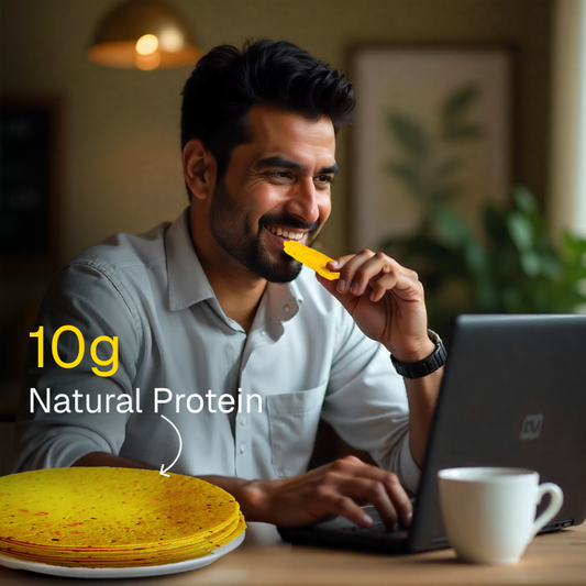 Garlic Bread Khakhra | 10g Natural Protein