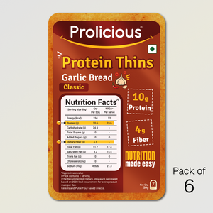 Garlic Bread Protein Thins | 10g Natural Protein