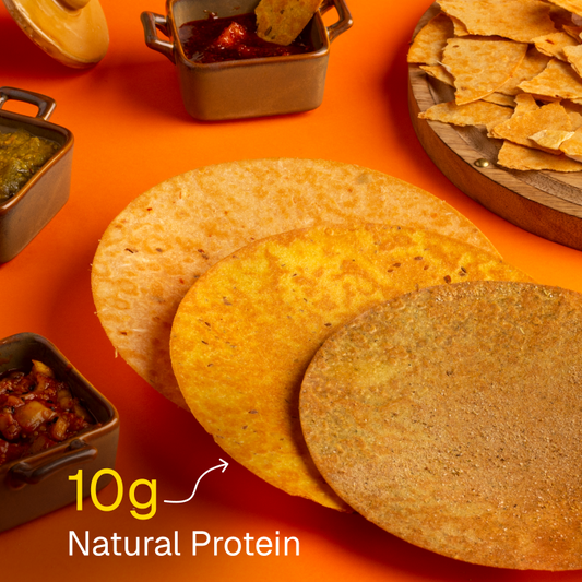 Gluten Free Khakhra Combo | 10g Natural Protein | Pack of 4