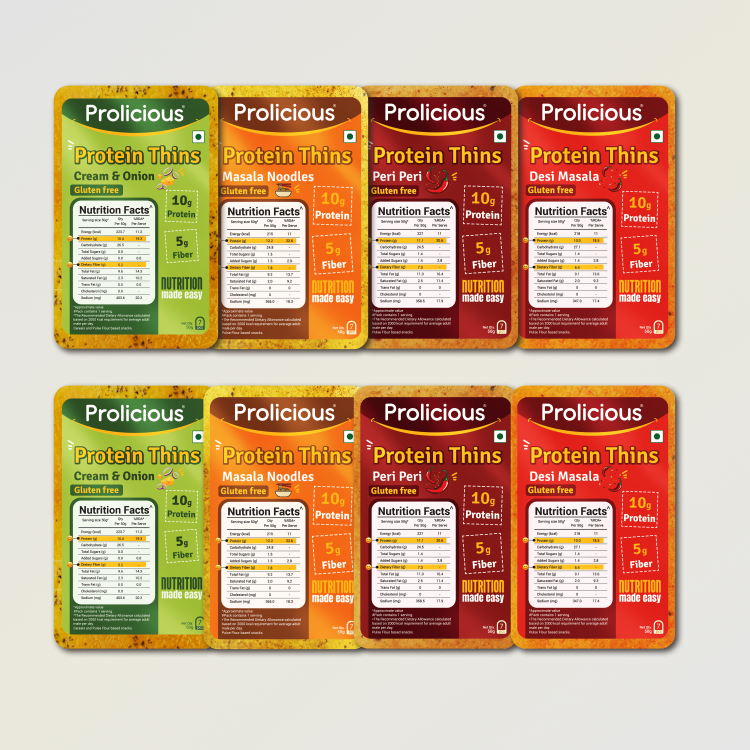 Ultimate Gluten Free Protein Thins Combo | 10g Natural Protein | Pack of 8