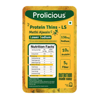 Methi Ajwain Protein Thins | Lower Sodium | 10g Natural Protein