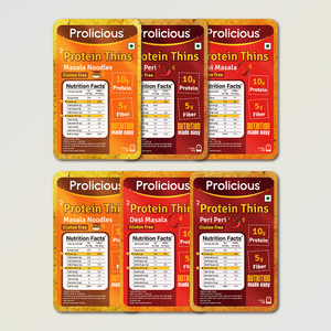 Gluten Free Protein Thins Combo | 10g Natural Protein | Pack of 6