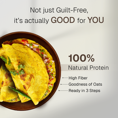 Oats Chilla Mix | 15g Natural Protein