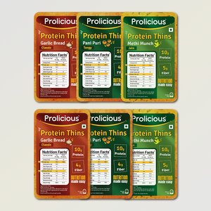Protein Thins Combo | 10g Natural Protein | Pack of 6