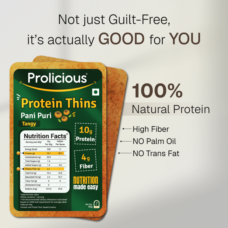 Protein Thins Combo | 10g Natural Protein | Pack of 6