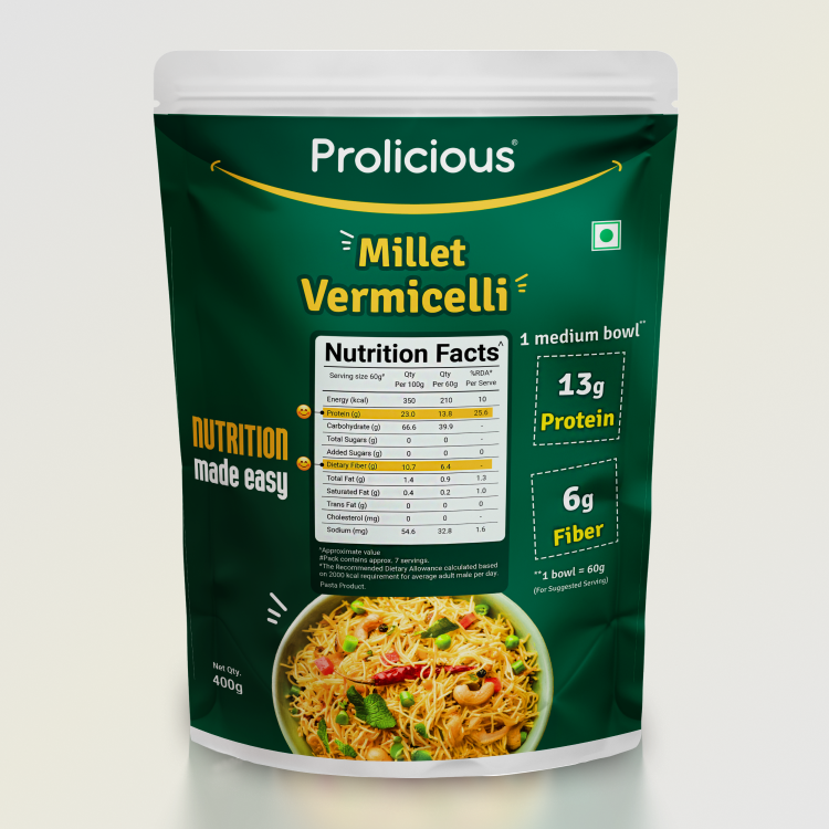 Millet Vermicelli | 13g Natural Protein