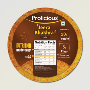 Jeera Khakhra | 10g Natural Protein | Jain