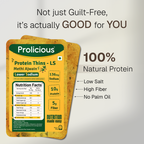 Methi Ajwain Protein Thins | Lower Sodium | 10g Natural Protein