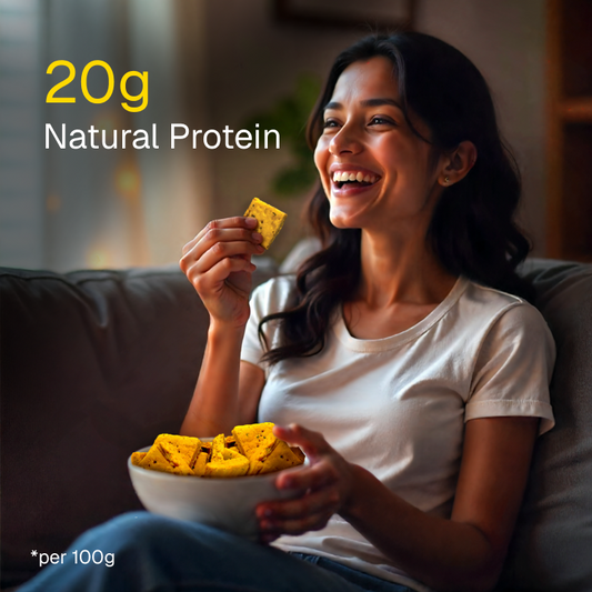 Baked Protein Mathri - Methi | 10g Natural Protein | Jain