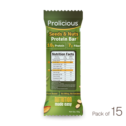 Seeds & Nuts Protein Bar