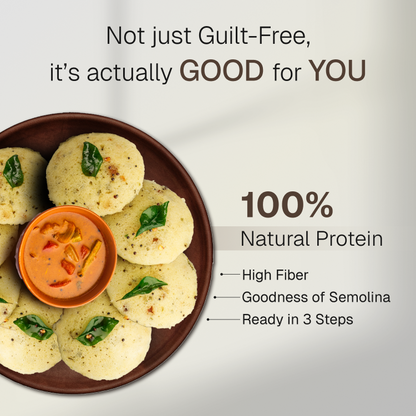 Rava Idli Mix | 12g Natural Protein