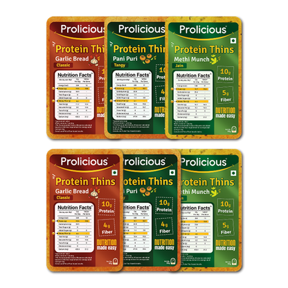 Protein Thins Combo | Pack of 6