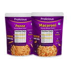 High Protein Pasta Combo- Macaroni & Penne (Pack of 2)