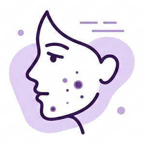 Reduced Acne